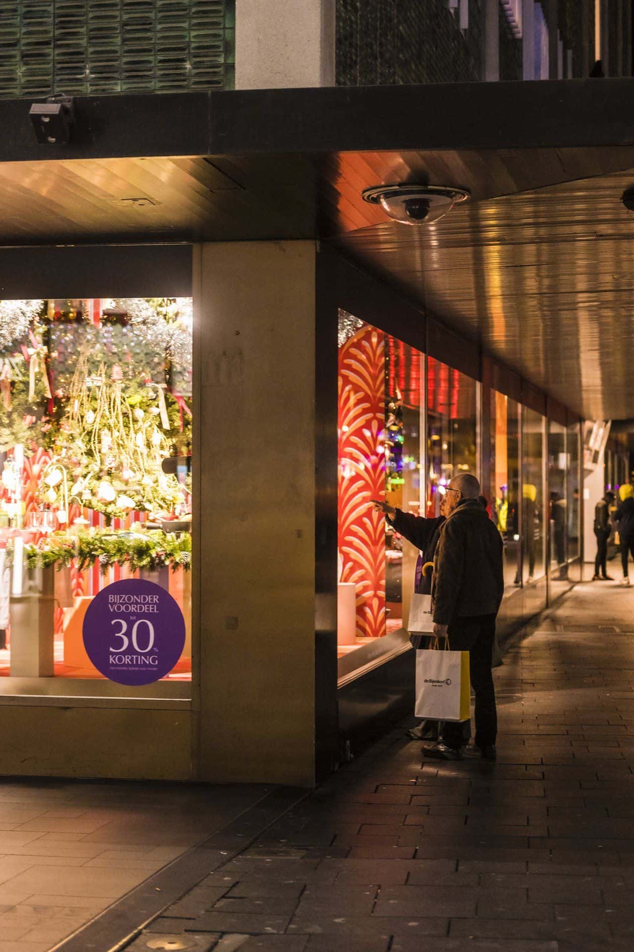 Shoppen in der Feiertagssaison
