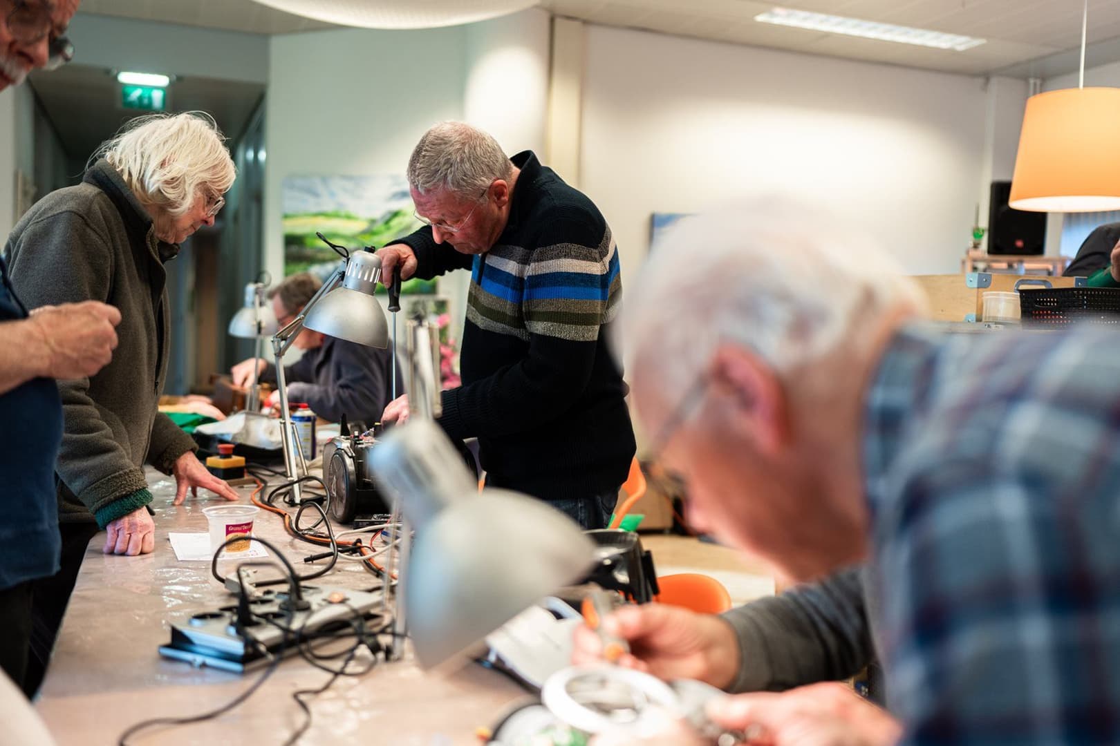 Nick Bookelaar Repair Café Stratum