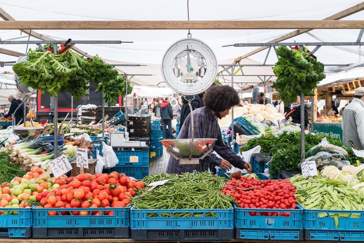 Nick Bookelaar Markt auf dem Woenselse Markt