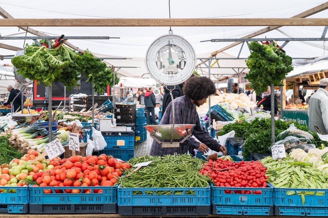 Nick Bookelaar Markt auf dem Woenselse Markt