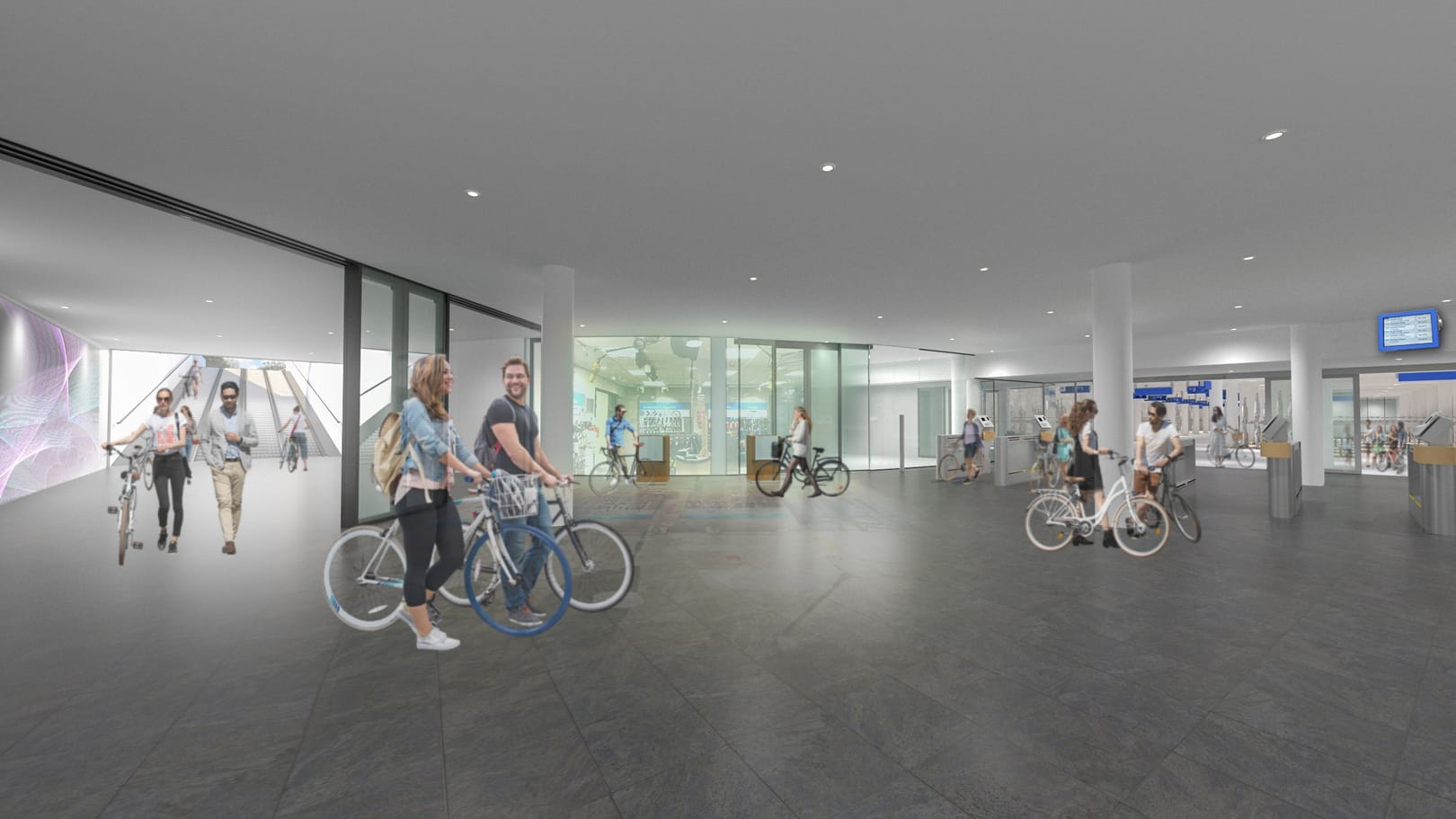 Fietsenstalling NS-station Zuidzijde