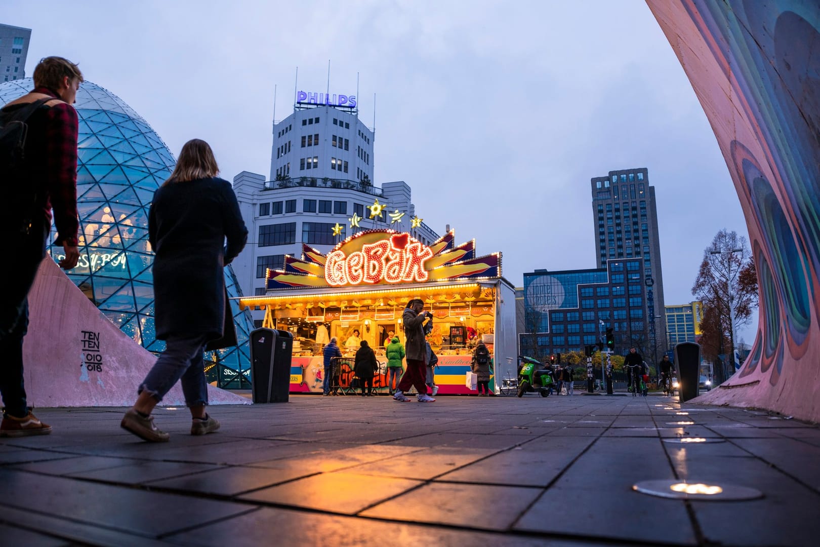 8x Plekken voor oliebollen