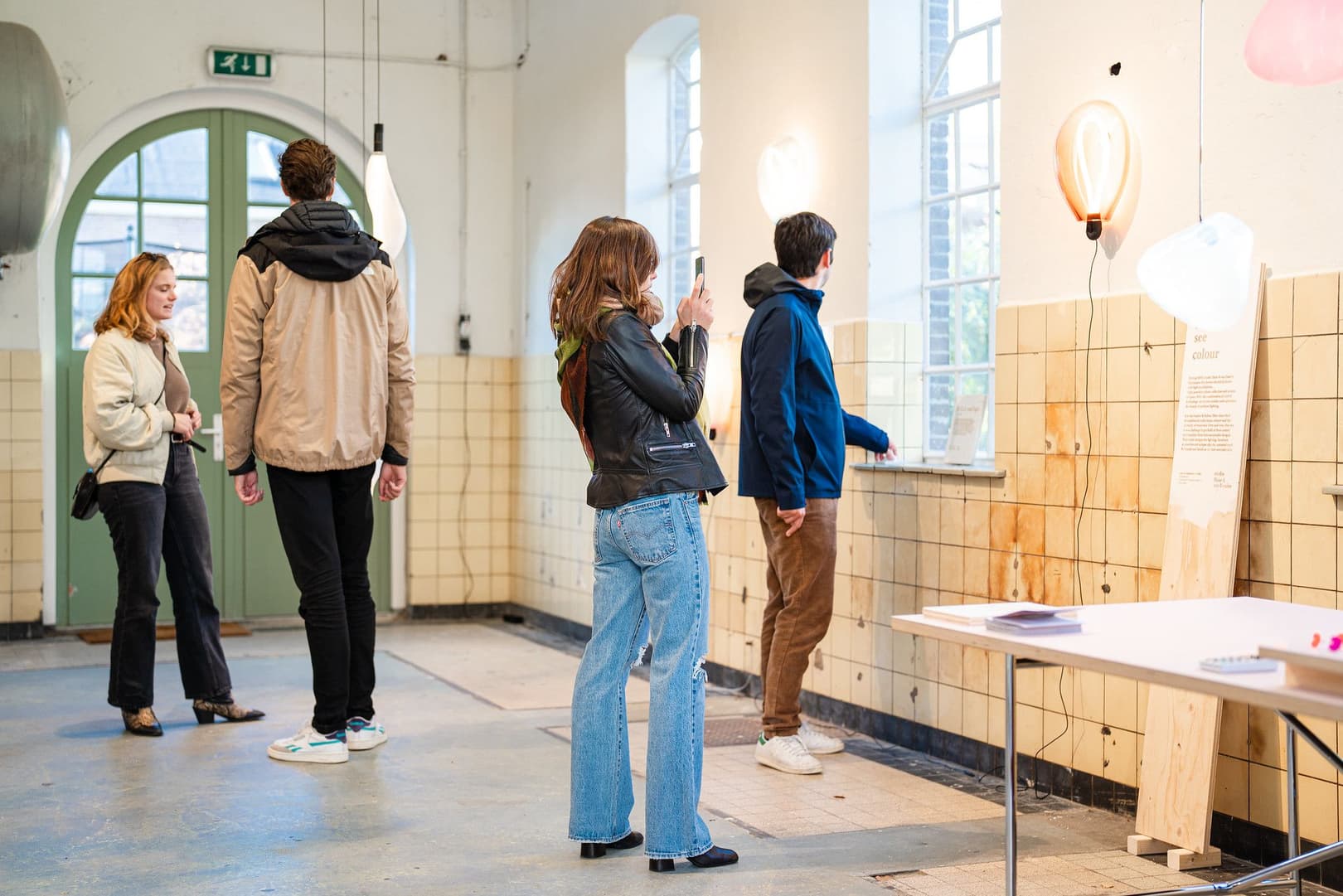 NRE-terrein während der Dutch Design Week
