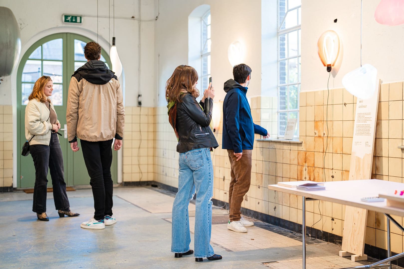 NRE-terrein während der Dutch Design Week