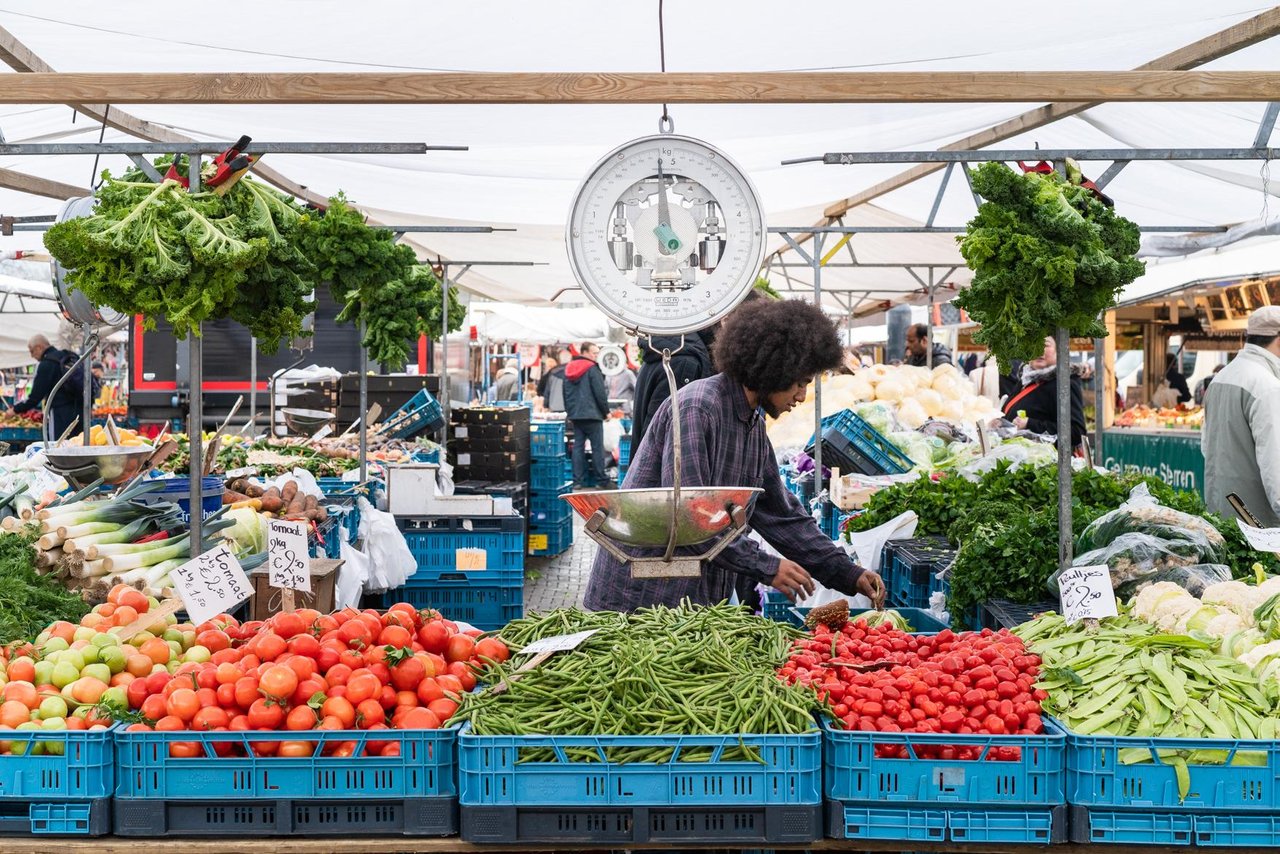 Market at the Woenselse Markt